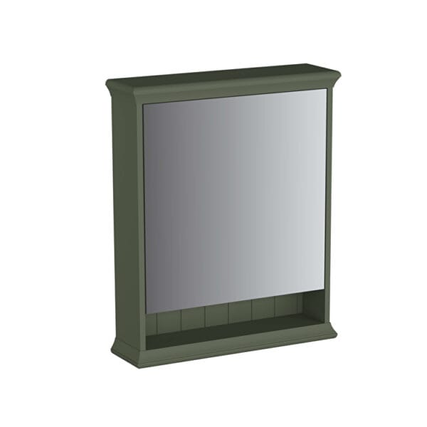 VitrA Valarte Neo Dolaplı Ayna, 65 cm, Bir Kapaklı, Aydınlatmalı, Retro Yeşil, Sol