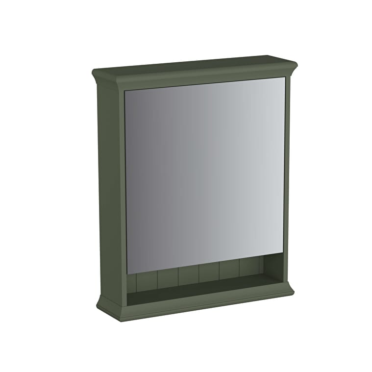 65831_d280f9a615f8fde8f310a7e1c6462f228ca20da8-1.jpg VitrA Valarte Neo Dolaplı Ayna, 65 cm, Bir Kapaklı, Aydınlatmalı, Retro Yeşil, Sağ - Görsel 1
