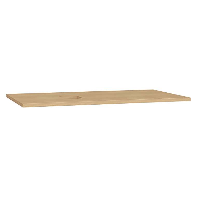 65859_09286201a298db2ee32fdaaa7fb9774bdab4db62-1.jpg VitrA Origin Üst Tezgah, 90 cm, Ahşap, Armatür Deliksiz, Sol Sifon Delikli, Açık Meşe - Görsel 1