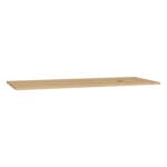 VitrA Origin Üst Tezgah, 120 cm, Ahşap, Armatür Deliksiz, Sağ Sifon Delikli, Açık Meşe