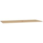 VitrA Origin Üst Tezgah, 120 cm, Ahşap, Armatür Deliksiz, Orta Sifon Delikli, Açık Meşe