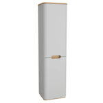 VitrA Sento Boy Dolabı, 40 cm, İki Kapaklı, Mat Açık Gri, Sol