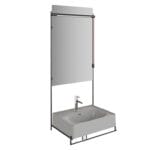 VitrA Equal Düz Ayna, 60 cm, Aydınlatmalı