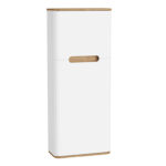 VitrA Sento Boy Dolabı, 50 cm, Bir Kapaklı, Dar, Mat Beyaz,Sağ