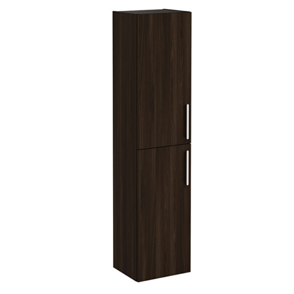 VitrA Root Flat Boy Dolabı, 40 cm, İki Kapaklı, Ceviz