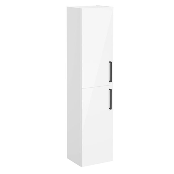 VitrA Root Flat Boy Dolabı, 40 cm, İki Kapaklı, Parlak Beyaz