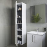 VitrA Root Flat Boy Dolabı, 40 cm, İki Kapaklı, Parlak Beyaz - Görsel 7