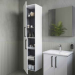 VitrA Root Flat Boy Dolabı, 40 cm, İki Kapaklı, Parlak Beyaz - Görsel 9