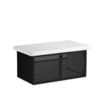 VitrA Liquid Lavabo Dolabı, 100 cm, Metal Kapaklı - Görsel 2