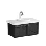 VitrA Liquid Lavabo Dolabı, 100 cm, Metal Kapaklı - Görsel 4
