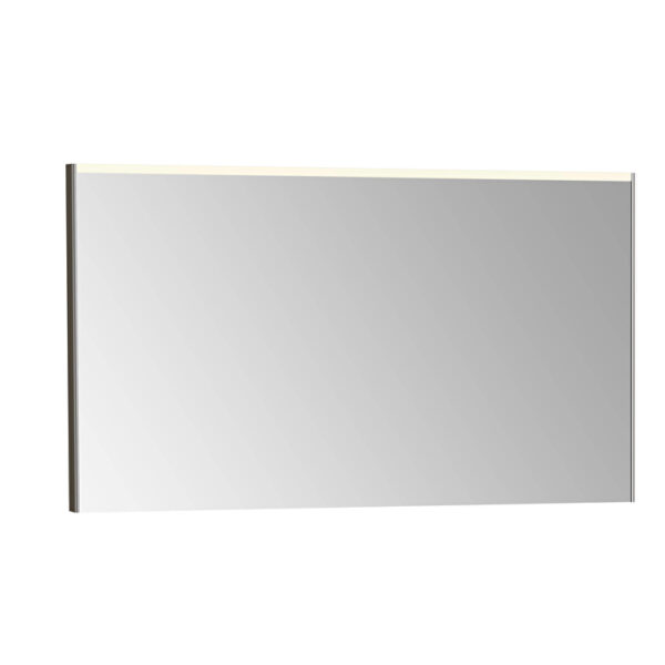 VitrA Core Düz Ayna, 120 cm, Aydınlatmalı, Fırçalı Krom