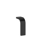 VitrA Root Flat Ayak, 13 cm, 2 Adet, Mat Siyah