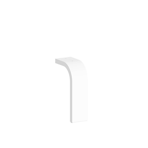 VitrA Root Flat Ayak, 13 cm, 2 Adet, Mat Beyaz