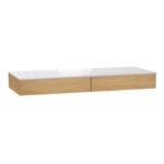 VitrA Origin Yan Ünite, 120 cm, İki Çekmeceli, Açık Meşe
