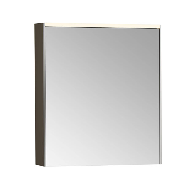 VitrA Core Dolaplı Ayna, 60 cm, Aydınlatmalı, Fırçalı Krom, Sağ