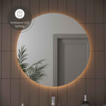 VitrA Prime Yuvarlak Ayna, 100 cm, Aydınlatmalı, Sensörlü - Görsel 3
