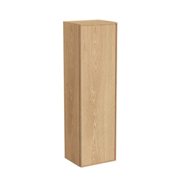 VitrA Metropole Edge Boy Dolabı, 35 cm, Kısa, Açık Meşe, Sol