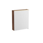 VitrA Metropole Edge Dolaplı Ayna, 60 cm, Aydınlatmalı, Ceviz, Sol