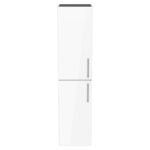 VitrA Root Flat Boy Dolabı, 40 cm, İki Kapaklı, Parlak Beyaz - Görsel 4