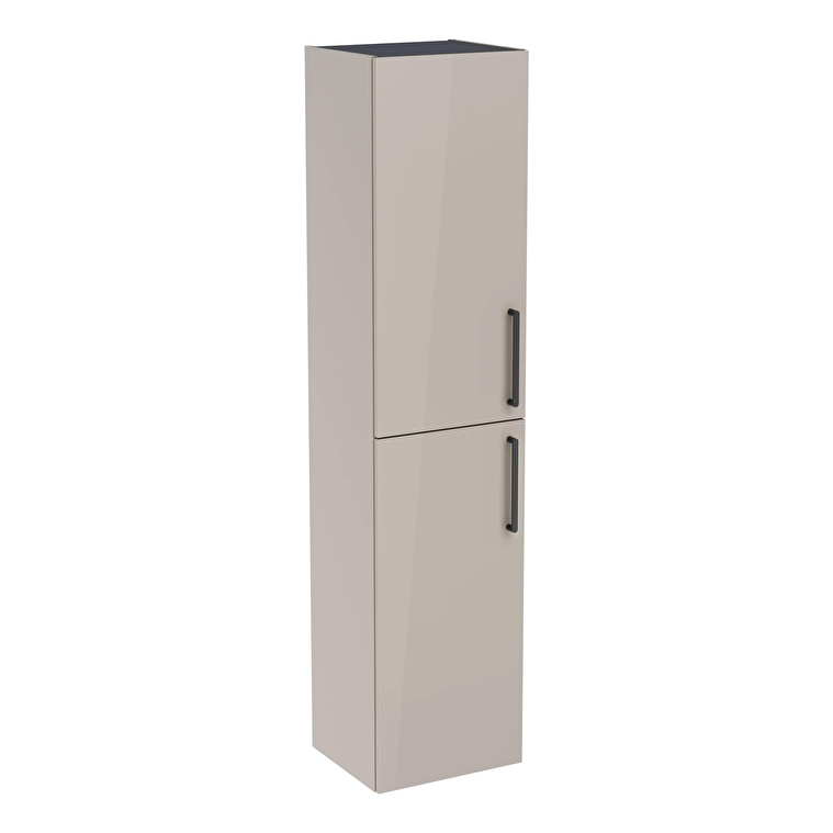 67488_Persp-1.jpg VitrA Root Flat Boy Dolabı, 40 cm, İki Kapaklı, Parlak Sahra Beji - Görsel 1