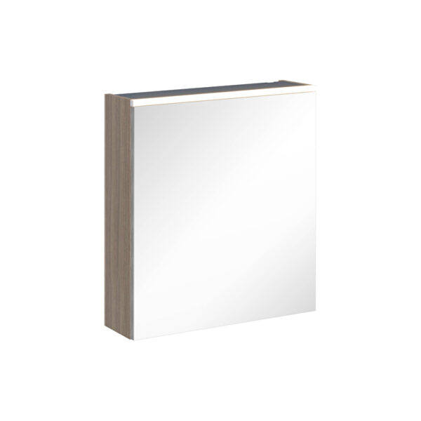 VitrA Core Dolaplı Ayna, 60 cm, Aydınlatmalı, Cordoba, Sol