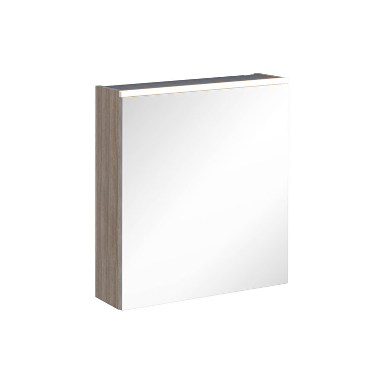 67566-1.jpg VitrA Core Dolaplı Ayna, 60 cm, Aydınlatmalı, Cordoba, Sol - Görsel 1