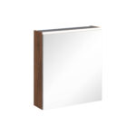 VitrA Core Dolaplı Ayna, 60 cm, Aydınlatmalı, Ceviz, Sol
