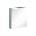 VitrA Core Dolaplı Ayna, 60 cm, Aydınlatmalı, Mat Fiyord Yeşili, Sol