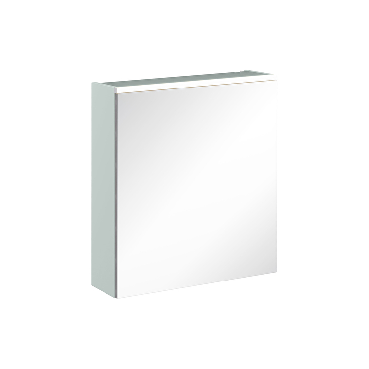 67574-1.jpg VitrA Core Dolaplı Ayna, 60 cm, Aydınlatmalı, Mat Retro Yeşil, Sol - Görsel 1