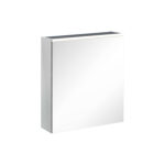 VitrA Core Dolaplı Ayna, 60 cm, Aydınlatmalı, Parlak İnci Grisi, Sağ