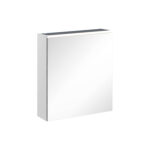 VitrA Core Dolaplı Ayna, 60 cm, Aydınlatmalı, Mat Açık Gri, Sağ