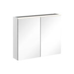 VitrA Core Dolaplı Ayna, 80 cm, Aydınlatmalı, Mat Açık Gri