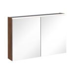 VitrA Core Dolaplı Ayna, 100 cm, Aydınlatmalı, Ceviz