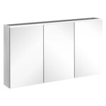 VitrA Core Dolaplı Ayna, 120 cm, Aydınlatmalı, Parlak İnci Grisi