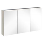 VitrA Core Dolaplı Ayna, 120 cm, Aydınlatmalı, Parlak Sahra Beji