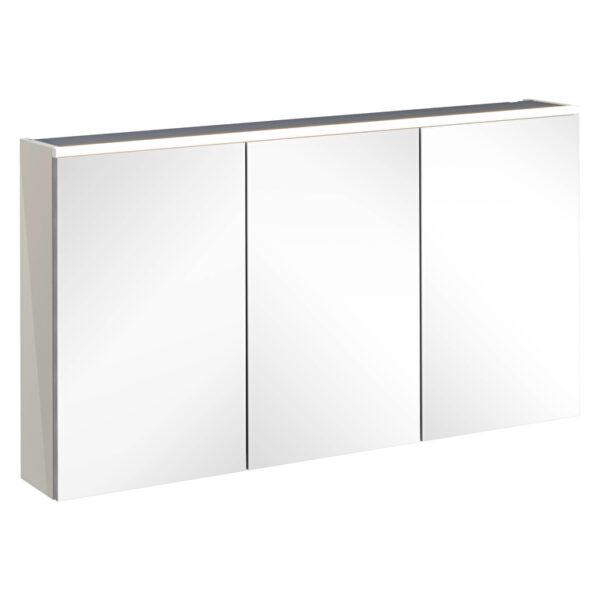 VitrA Core Dolaplı Ayna, 120 cm, Aydınlatmalı, Parlak Sahra Beji