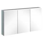 VitrA Core Dolaplı Ayna, 120 cm, Aydınlatmalı, Mat Fiyord Yeşili