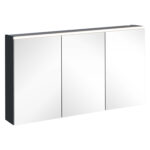 VitrA Core Dolaplı Ayna, 120 cm, Aydınlatmalı, Mat Lacivert (Pvc)