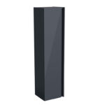 VitrA Nuo Boy Dolabı, 35 cm, Bir Kapaklı, Parlak Antrasit
