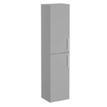 VitrA Root Flat Boy Dolabı, 40 cm, İki Kapaklı, Mat Kaya Gri