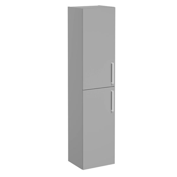 VitrA Root Flat Boy Dolabı, 40 cm, İki Kapaklı, Mat Kaya Gri