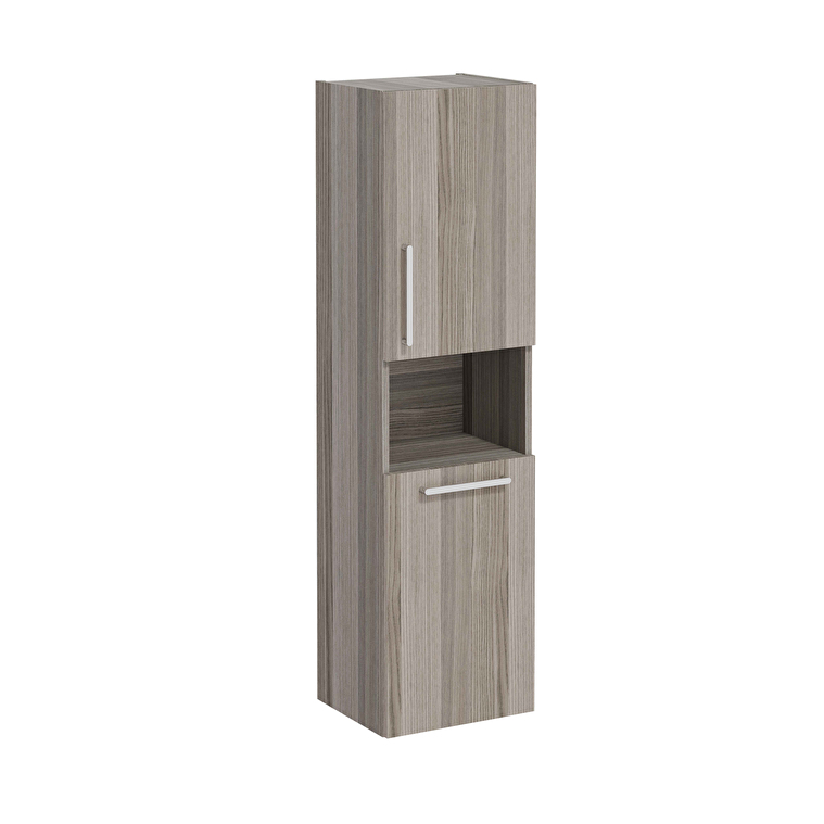 68013_473d2a23dd13f39d2ce3313c0b0a8d44a99f633c-1.jpg VitrA Root Flat Boy Dolabı, 40 cm, İki Kapaklı, Kısa, Çamaşır Sepetli, Cordoba, Sağ - Görsel 1