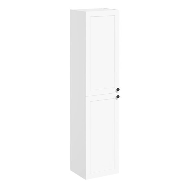 VitrA Root Classic Boy Dolabı, 40 cm, İki Kapaklı, Mat Beyaz