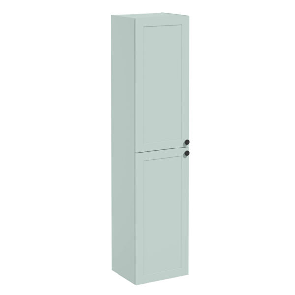 VitrA Root Classic Boy Dolabı, 40 cm, İki Kapaklı, Mat Retro Yeşil