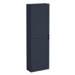 VitrA Root Classic Boy Dolabı, 55 cm, İki Kapaklı, Dar, Mat Lacivert