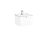VitrA Root Classic Lavabo Dolabı, 60 cm, Bir Çekmeceli, Klasik Lavabo, Mat Beyaz
