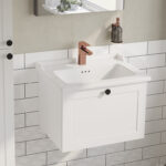 VitrA Root Classic Lavabo Dolabı, 60 cm, Bir Çekmeceli, Klasik Lavabo, Mat Beyaz - Görsel 4