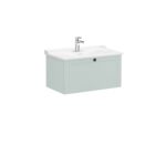 VitrA Root Classic Lavabo Dolabı, 80 cm, Bir Çekmeceli, Klasik Lavabo, Mat Retro Yeşil