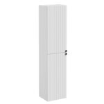 VitrA Root Groove Boy Dolabı, 40 cm, İki Kapaklı, Mat Açık Gri