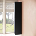 VitrA Root Groove Boy Dolabı, 40 cm, İki Kapaklı, Mat Grafit - Görsel 4